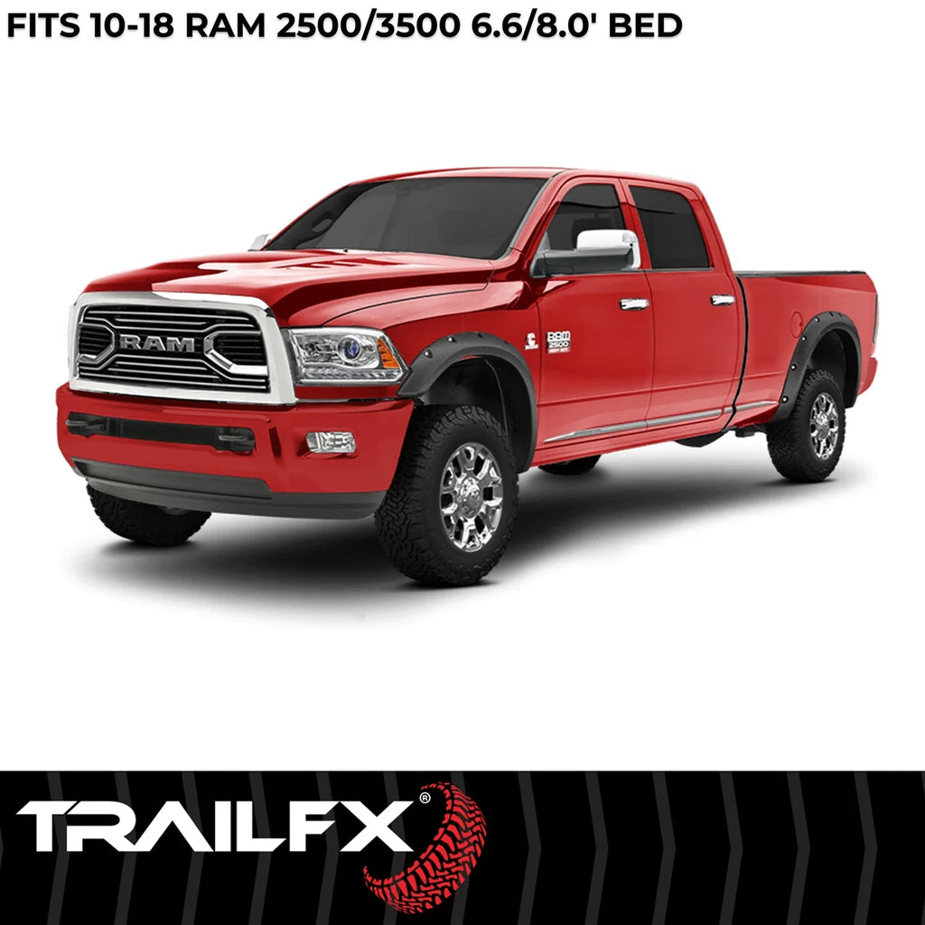 TrailFX With Polished Stainless And Black Steel Rivets/ Stainless Hardware Kit TFD3004T - Installation View