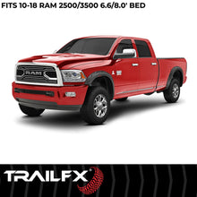 Load image into Gallery viewer, TrailFX With Polished Stainless And Black Steel Rivets/ Stainless Hardware Kit TFD3004T - Installation View