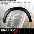 Load image into Gallery viewer, TrailFX With Polished Stainless And Black Steel Rivets/ Stainless Hardware Kit TFD3004T - Additional View 5