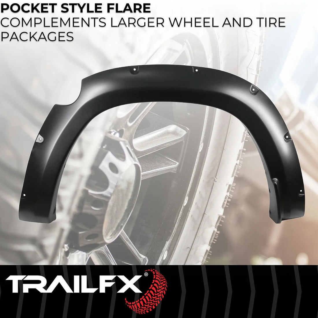 TrailFX With Polished Stainless And Black Steel Rivets/ Stainless Hardware Kit TFD3005S - Additional View 5
