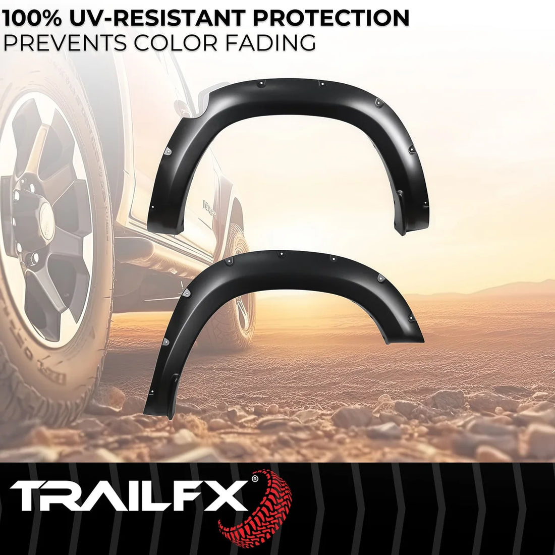 TrailFX With Polished Stainless And Black Steel Rivets/ Stainless Hardware Kit TFD3005S - Additional View 6