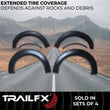 Load image into Gallery viewer, TrailFX With Polished Stainless And Black Steel Rivets/ Stainless Hardware Kit TFF3003S - Side View