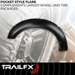 Load image into Gallery viewer, TrailFX With Polished Stainless And Black Steel Rivets/ Stainless Hardware Kit TFF3007S - Additional View 5