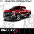Load image into Gallery viewer, TrailFX With Polished Stainless And Black Steel Rivets/ Stainless Hardware Kit TFF3008S - Installation View