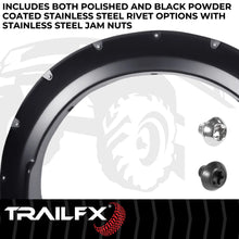 Load image into Gallery viewer, TrailFX With Polished Stainless And Black Steel Rivets/ Stainless Hardware Kit TFF3011S - Main Product View