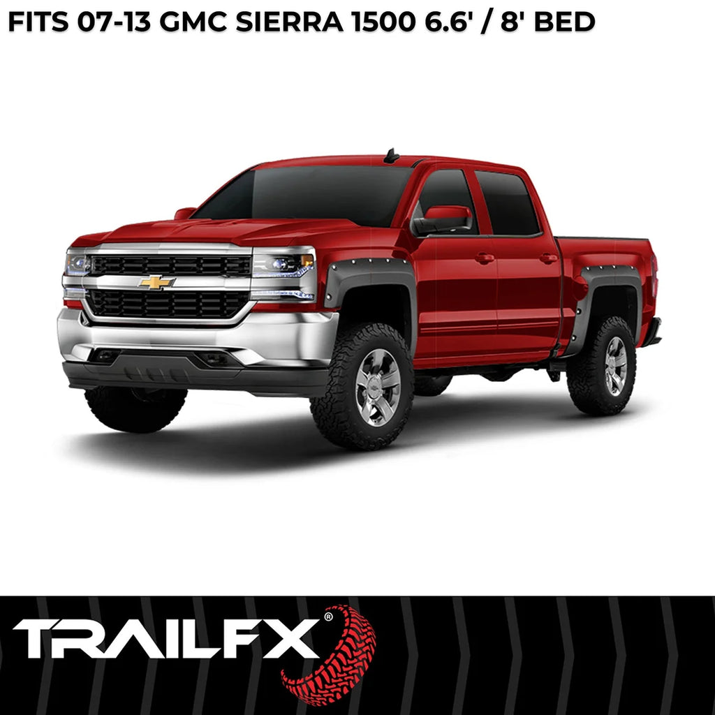 TrailFX With Polished Stainless And Black Steel Rivets/ Stainless Hardware Kit TFG3001S - Installation View