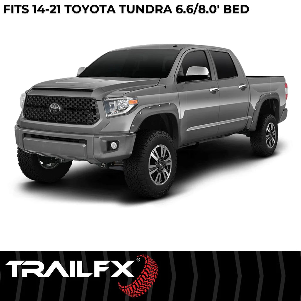 TrailFX With Polished Stainless And Black Steel Rivets/ Stainless Hardware Kit TFT3002S - Installation View