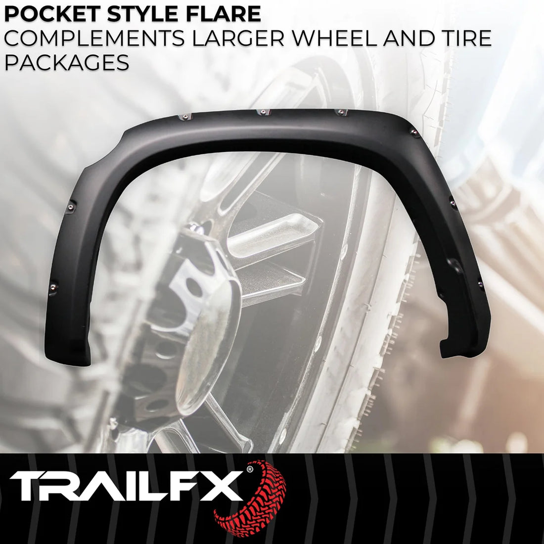 TrailFX With Polished Stainless And Black Steel Rivets/ Stainless Hardware Kit TFT3002S - Additional View 5