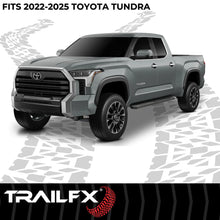 Load image into Gallery viewer, TrailFX With Polished Stainless And Black Steel Rivets/ Stainless Hardware Kit TFT3004S - Installation View