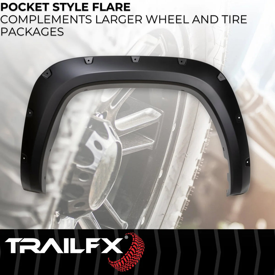 TrailFX With Polished Stainless And Black Steel Rivets/ Stainless Hardware Kit TFT3004S - Additional View 5