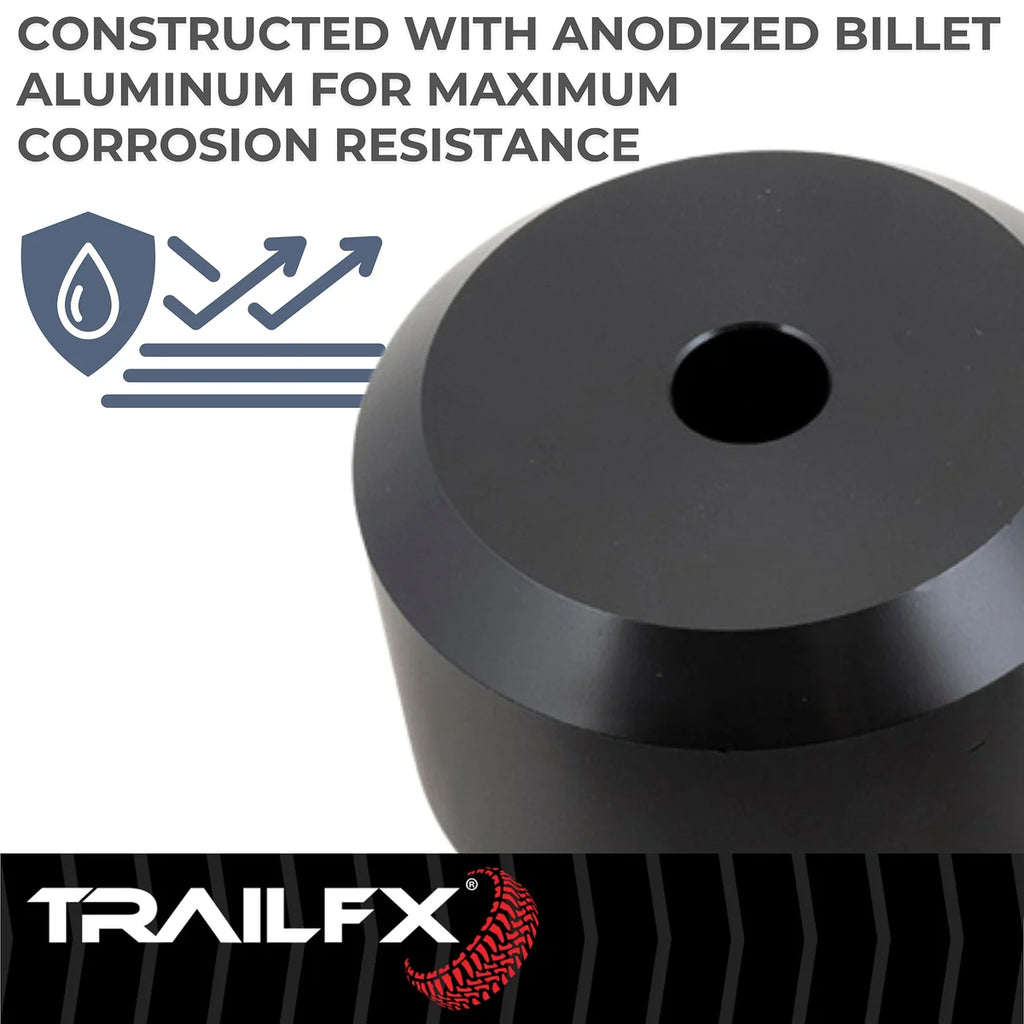 TrailFX With Spacers/ Installation Hardware F20LL4 - Kit Contents