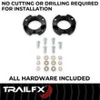 Load image into Gallery viewer, TrailFX With Spacers/ Installation Hardware F25LL5 - Kit Contents