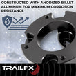 Load image into Gallery viewer, TrailFX With Spacers/ Installation Hardware F25LL5 - Kit Contents