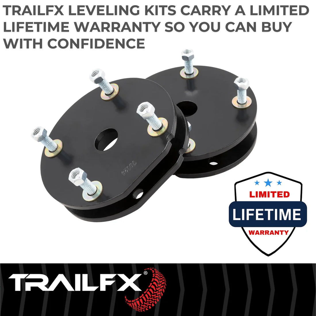 TrailFX With Spacers/ Installation Hardware T20LL2 - Kit Contents