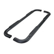 Load image into Gallery viewer, TrailFX With Step Pads 4 In Oval Bent Powder Coated Titanium Black Mild Steel With Welde A1010B - Main Product View
