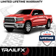 Load image into Gallery viewer, TrailFX With Step Pads 6 In Oval Straight Pol Stainless Steel With Welded End Caps Rocke A8249S - Side View