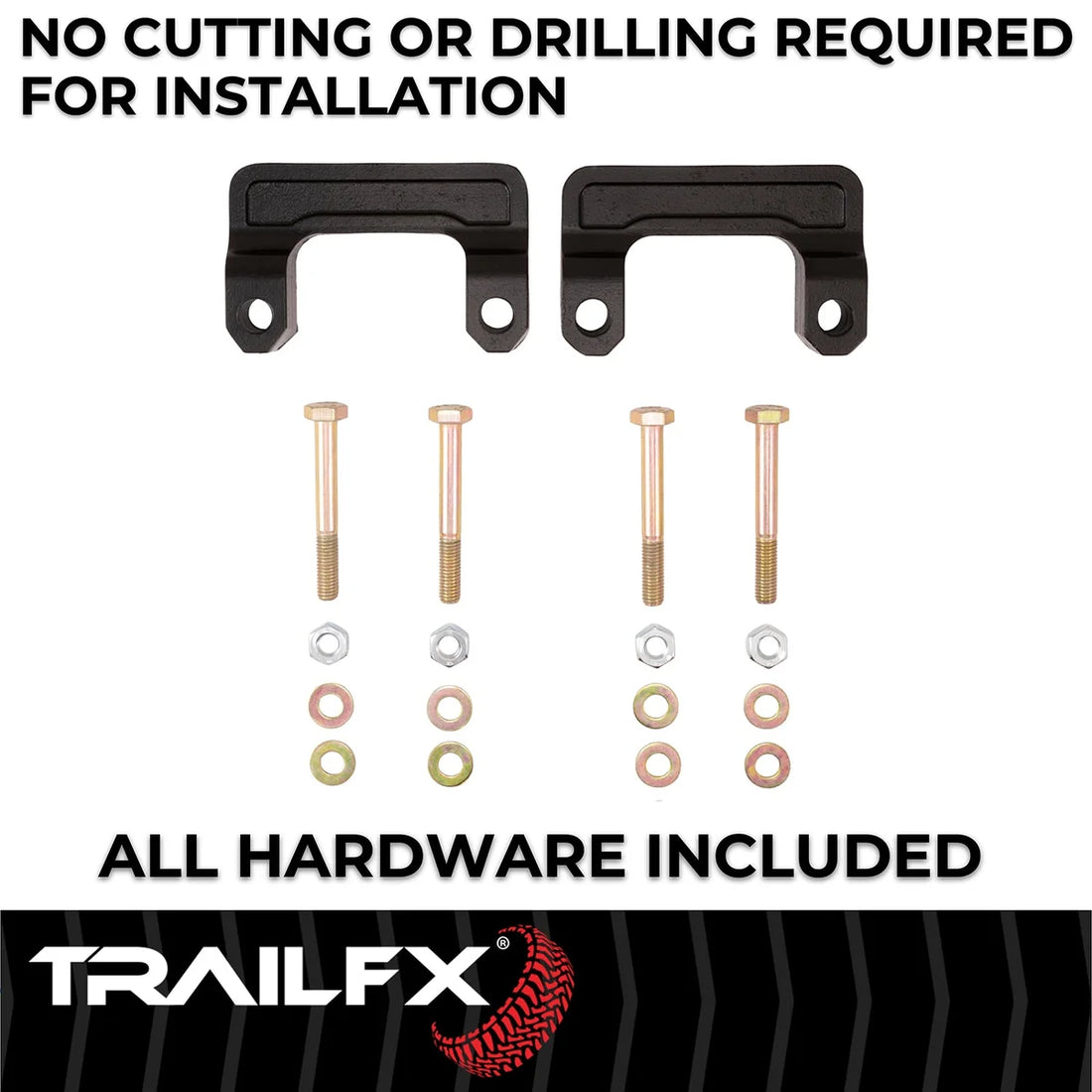 TrailFX With Strut Spacers And Installation Hardware G20LL5 - Kit Contents