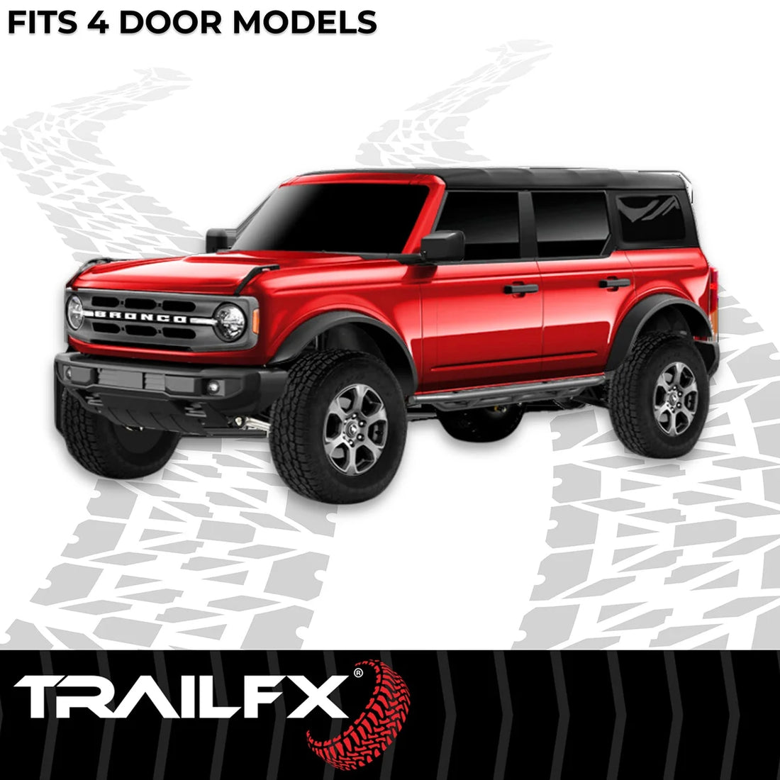 TrailFX With Two Step Area Per Bar BR011T - Side View