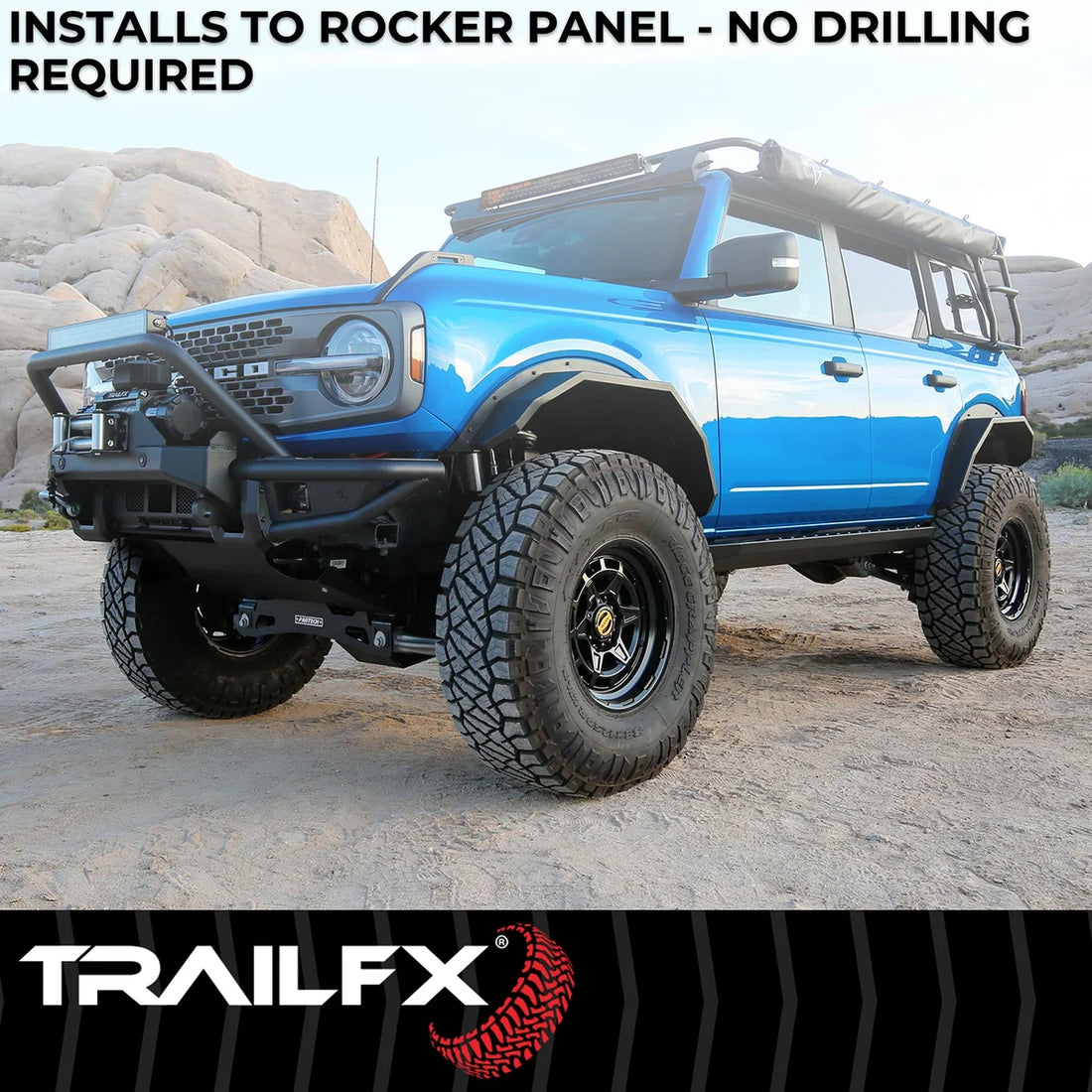 TrailFX With Two Step Area Per Bar ORB003 - Side View