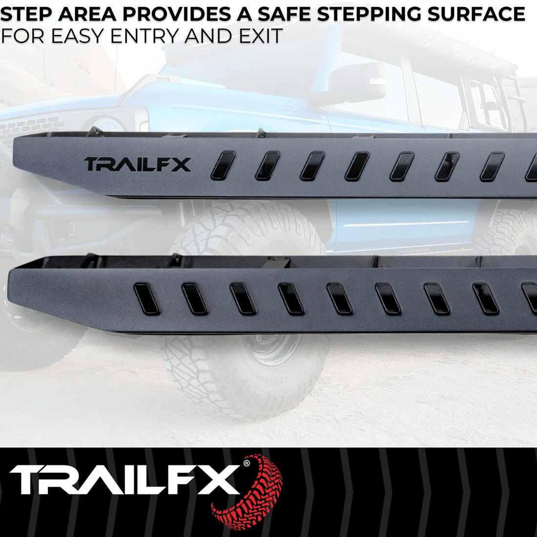TrailFX With Two Step Area Per Bar ORB003 - Installation View