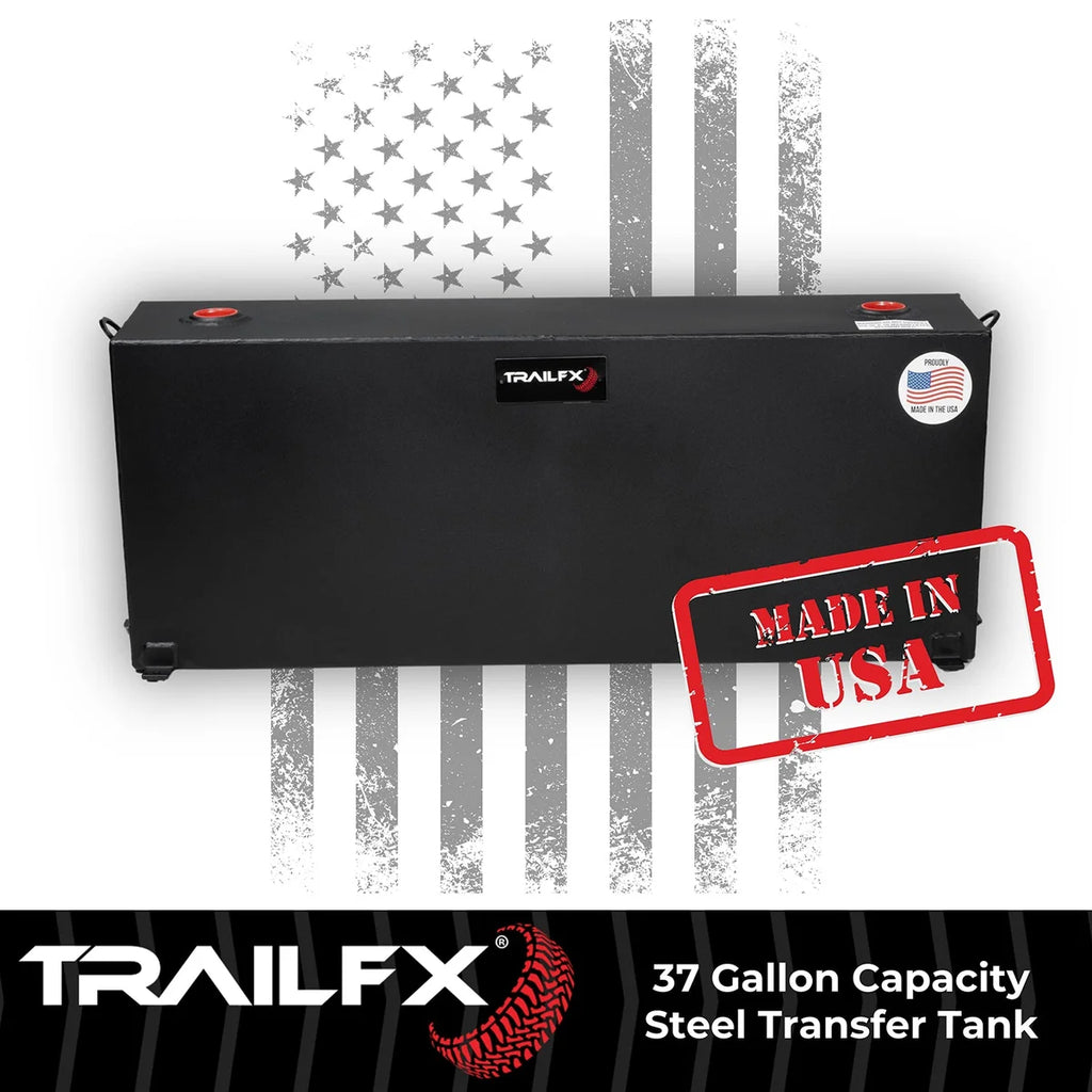 TrailFX With Vented Lockable Cap (Cap Locks With Padlock - Not Included) 21040SB - Side View