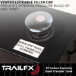 Load image into Gallery viewer, TrailFX With Vented Lockable Cap (Cap Locks With Padlock - Not Included) 21040SB - Additional View 5
