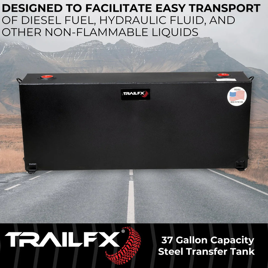 TrailFX With Vented Lockable Cap (Cap Locks With Padlock - Not Included) 21040SB - Additional View 8