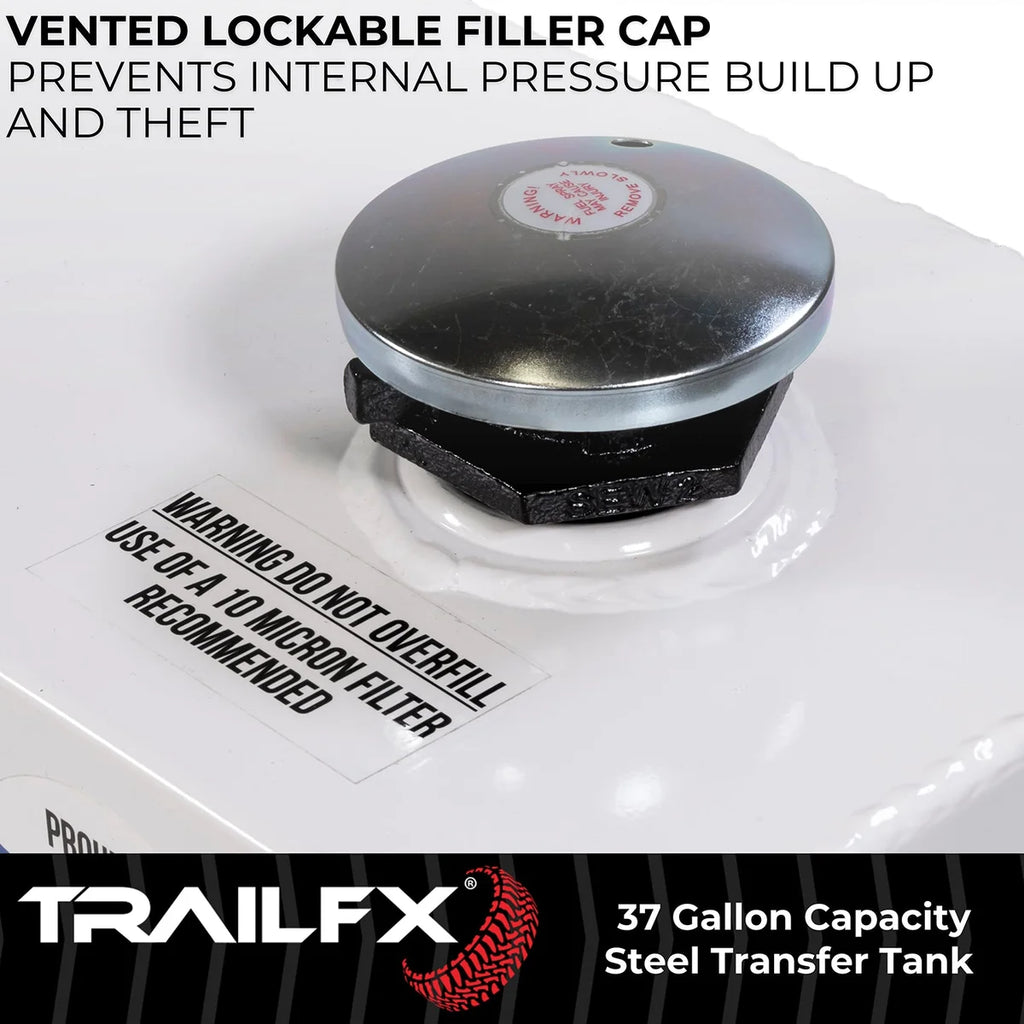TrailFX With Vented Lockable Cap (Cap Locks With Padlock - Not Included) 21040SW - Additional View 5