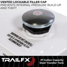 Load image into Gallery viewer, TrailFX With Vented Lockable Cap (Cap Locks With Padlock - Not Included) 21040SW - Additional View 5