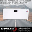 Load image into Gallery viewer, TrailFX With Vented Lockable Cap (Cap Locks With Padlock - Not Included) 21040SW - Additional View 8