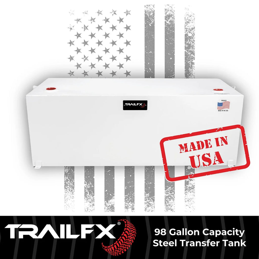 TrailFX With Vented Lockable Cap (Cap Locks With Padlock - Not Included) 21098SW - Side View