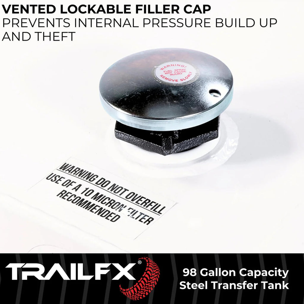 TrailFX With Vented Lockable Cap (Cap Locks With Padlock - Not Included) 21098SW - Additional View 5