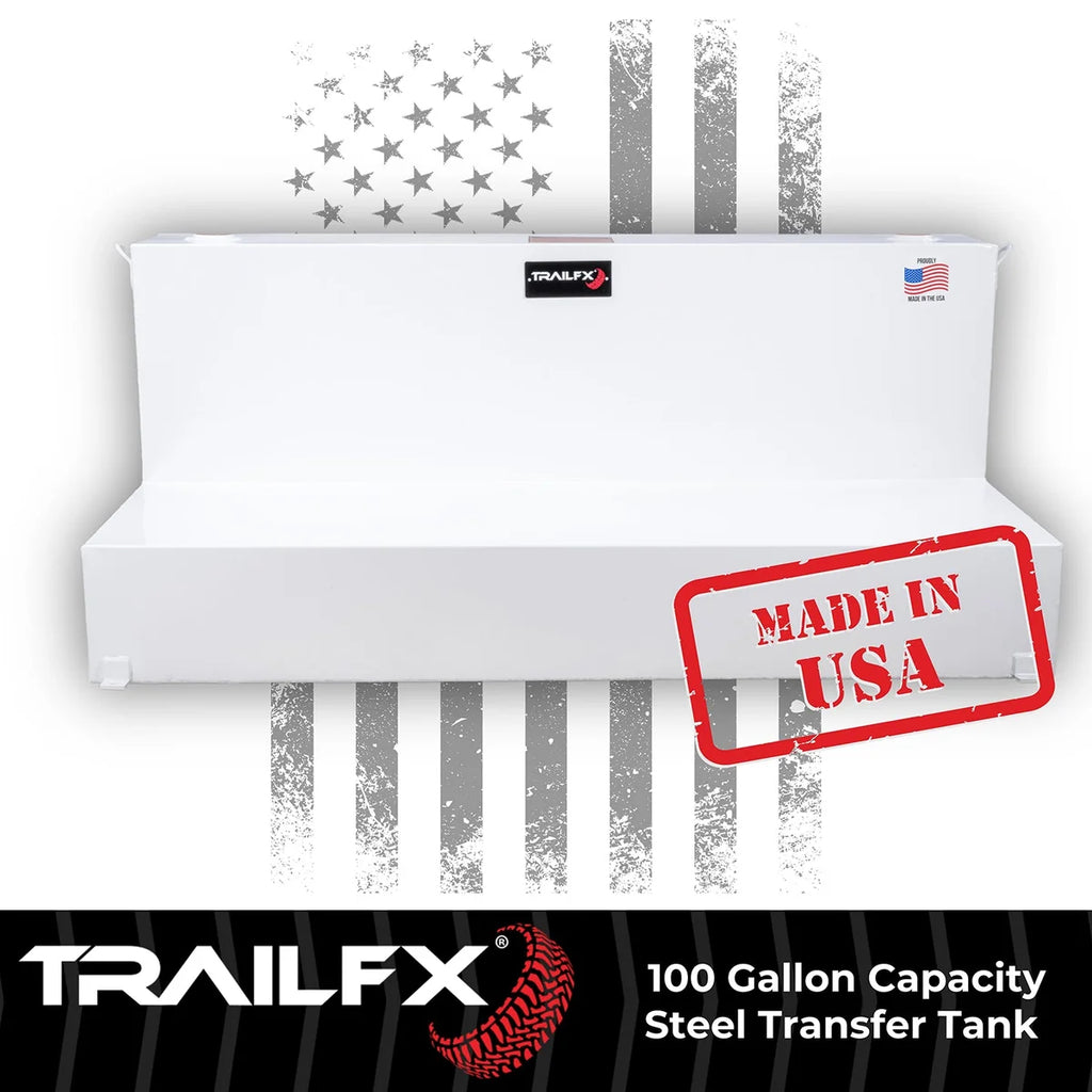 TrailFX With Vented Lockable Cap (Cap Locks With Padlock - Not Included) 21110SW - Side View