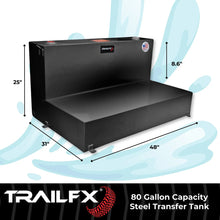 Load image into Gallery viewer, TrailFX With Vented Lockable Cap (Cap Locks With Padlock - Not Included) 21180SB - Additional View 6