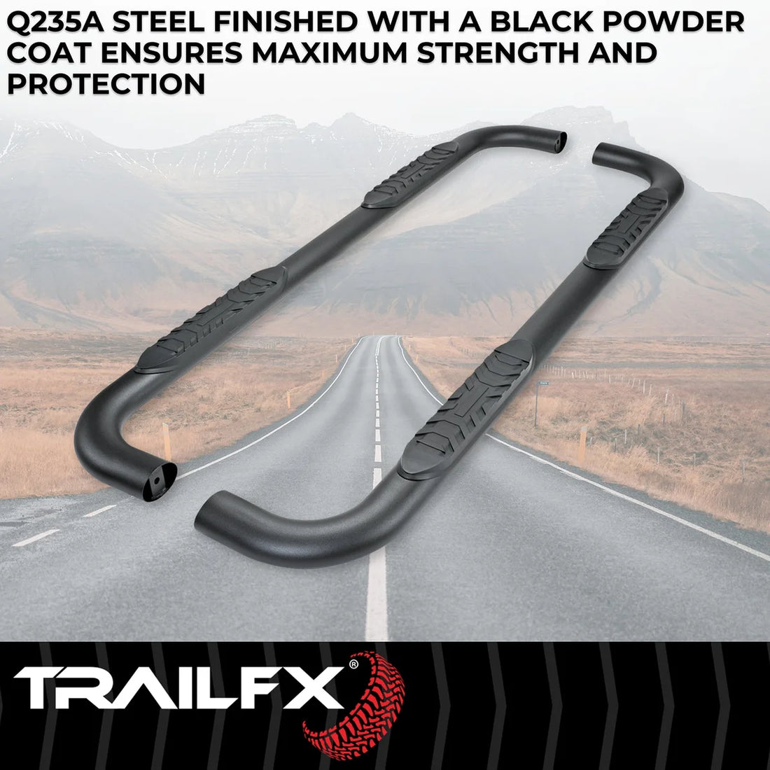 TrailFX With Welded End Caps A1019T - Back View