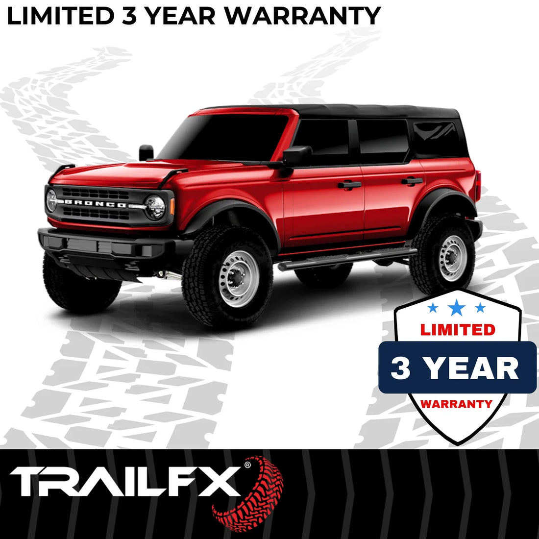 TrailFX With Welded End Caps A1555T - Side View