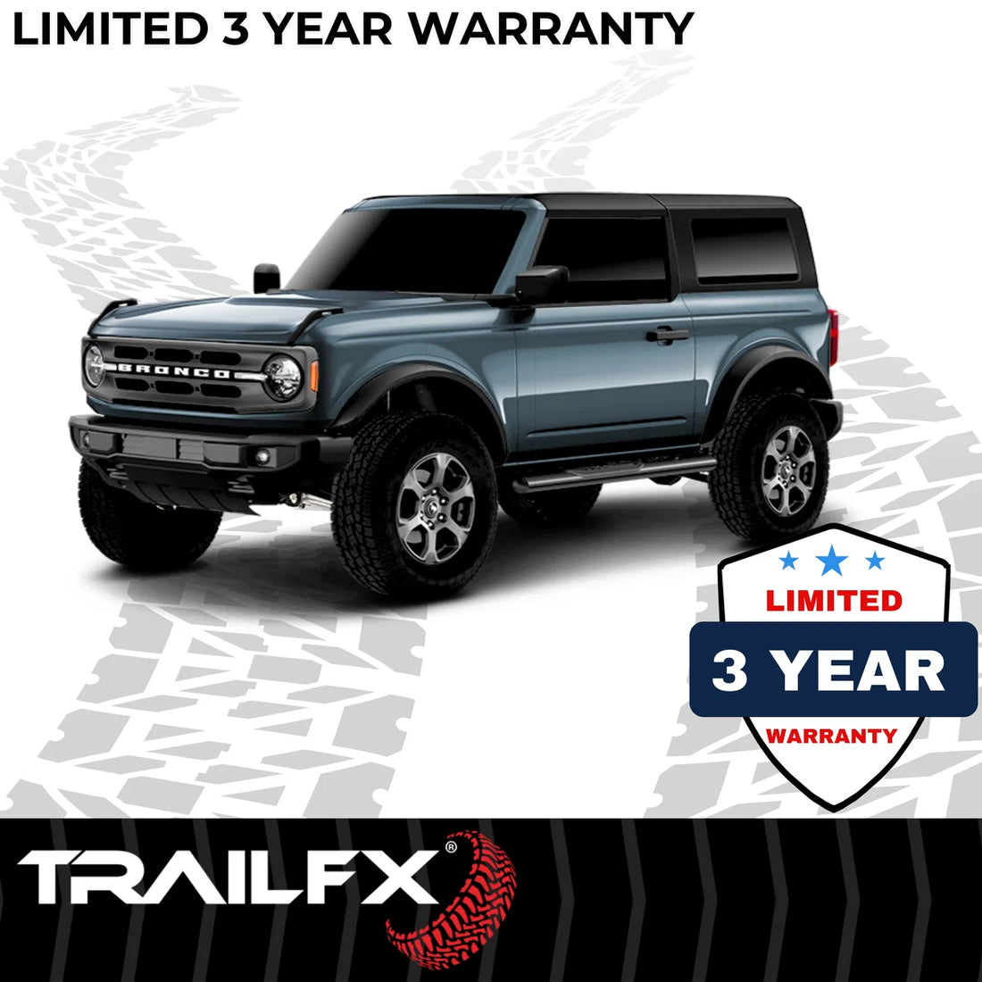 TrailFX With Welded End Caps A1556T - Side View