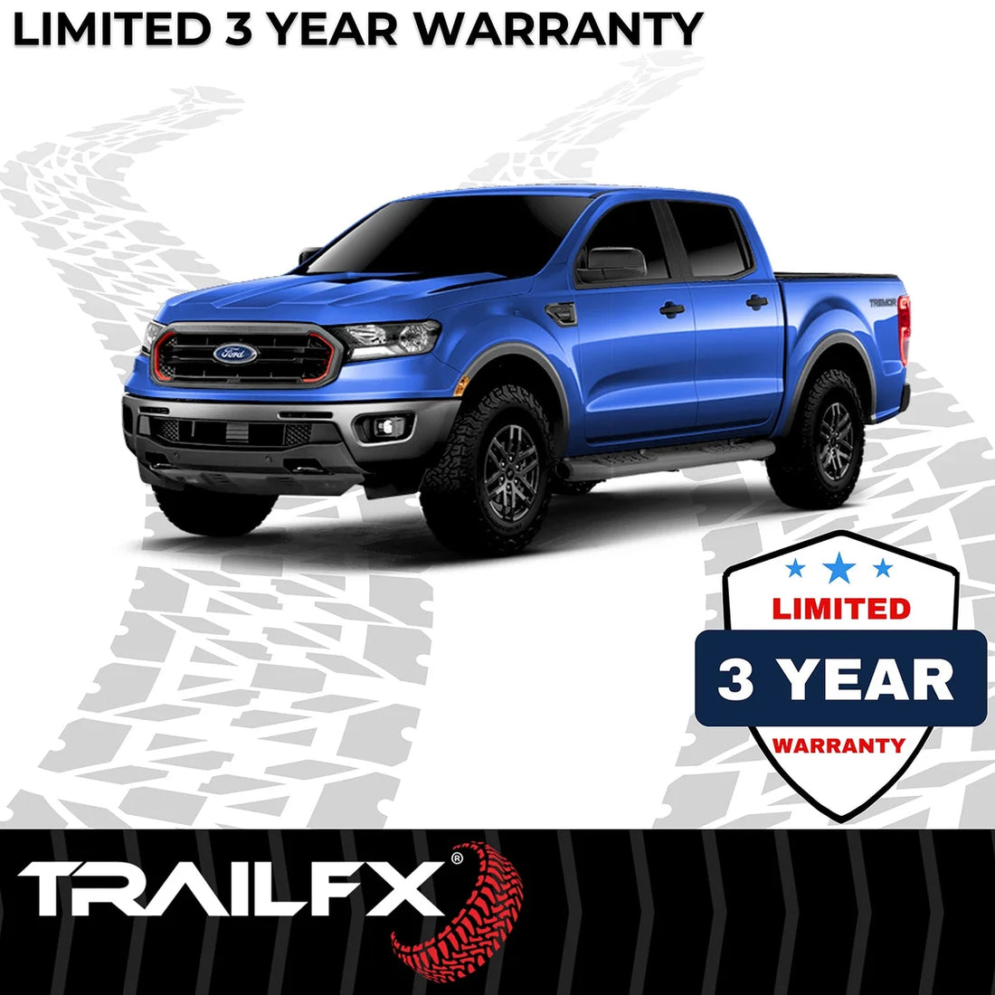 TrailFX With Welded End Caps A7091B - Side View