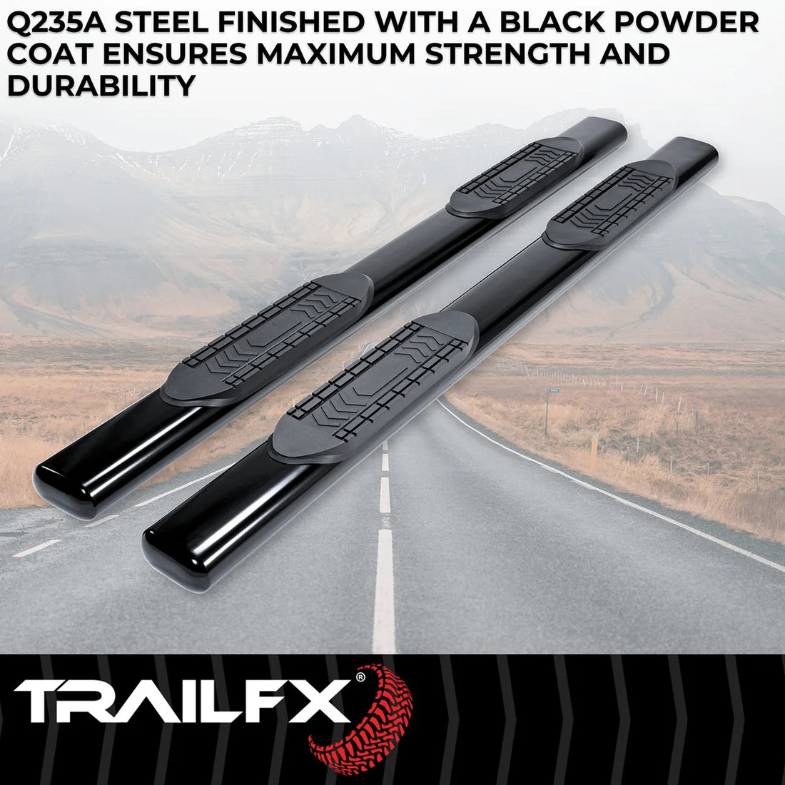 TrailFX With Welded End Caps A8254B - Back View
