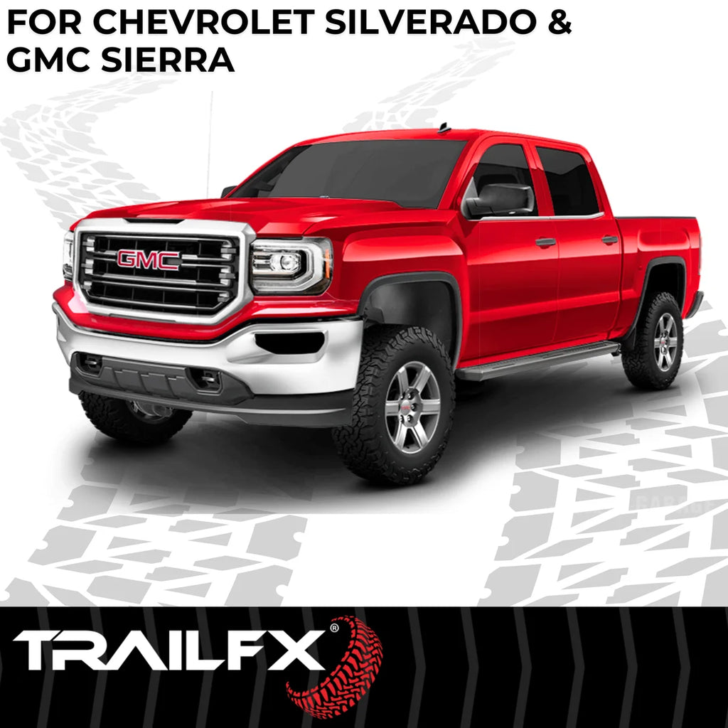 TrailFX With Welded End Caps/ Hardware And Brackets AL6005B - Side View
