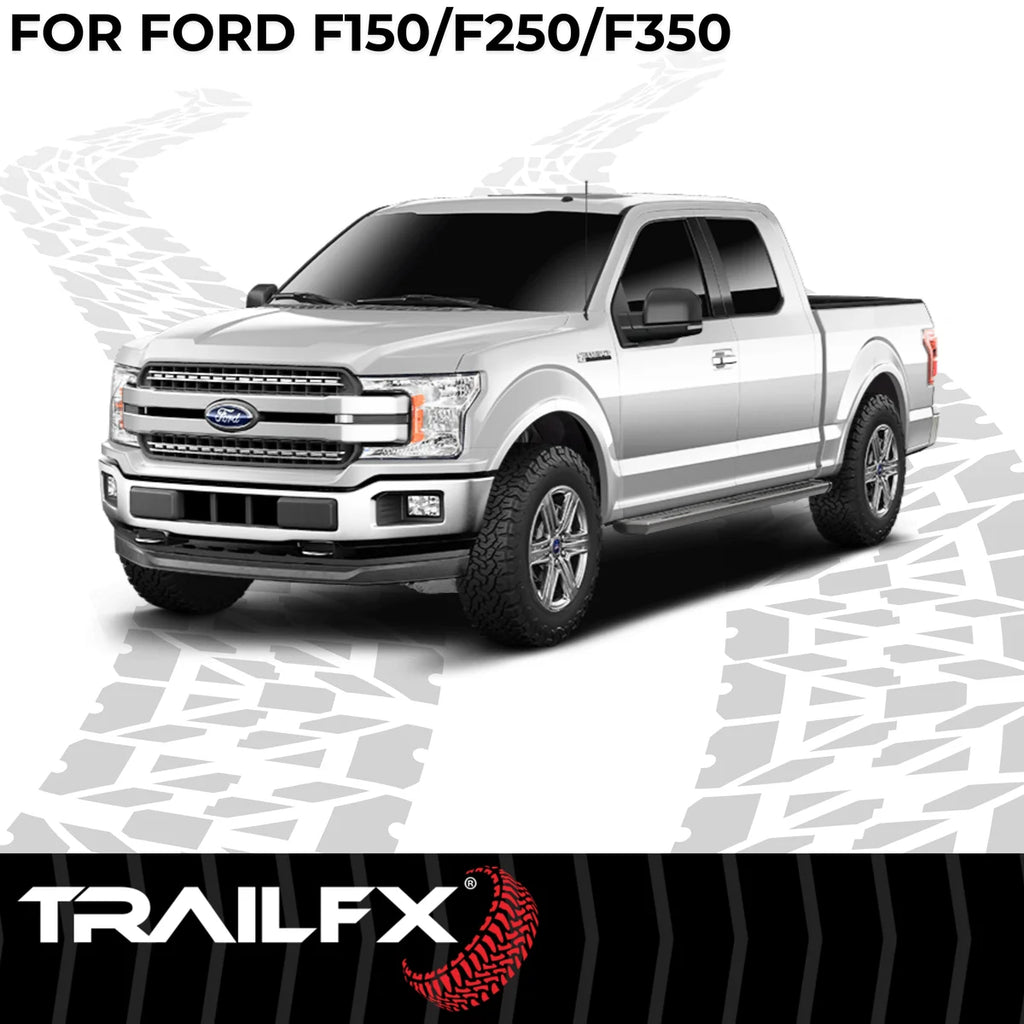 TrailFX With Welded End Caps/ Hardware And Brackets AL6007B - Side View