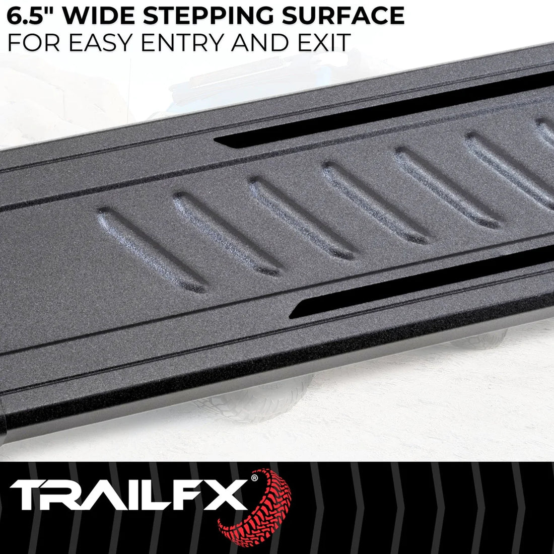 TrailFX With Welded End Caps/ Hardware And Brackets AL6015B - Installation View