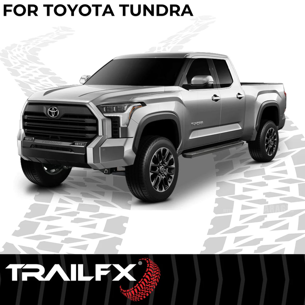 TrailFX With Welded End Caps/ Hardware And Brackets AL6017B - Side View