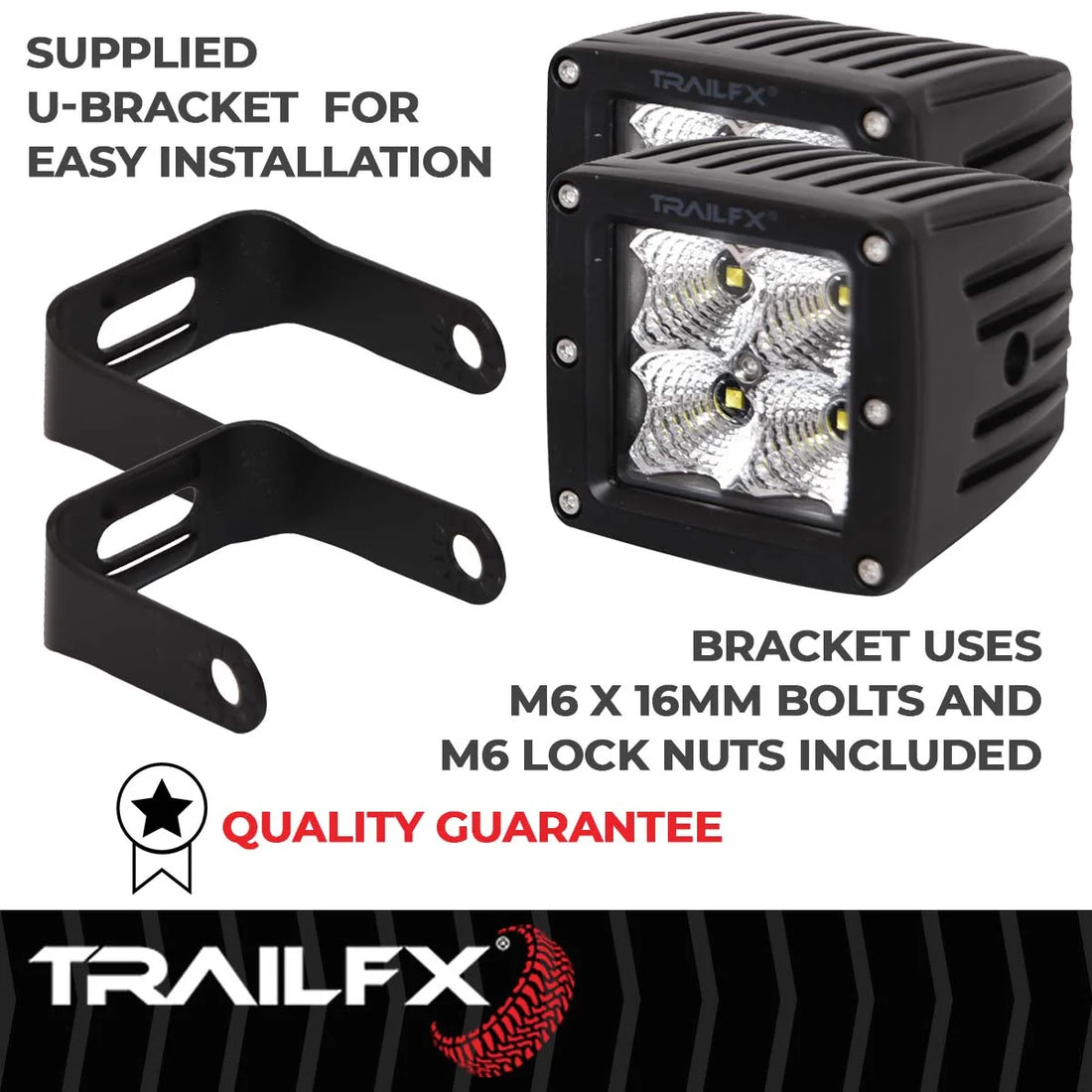 TrailFX With Wiring Harness/ Bottom Mounting Hardware 2X2CFPR - Additional View 6
