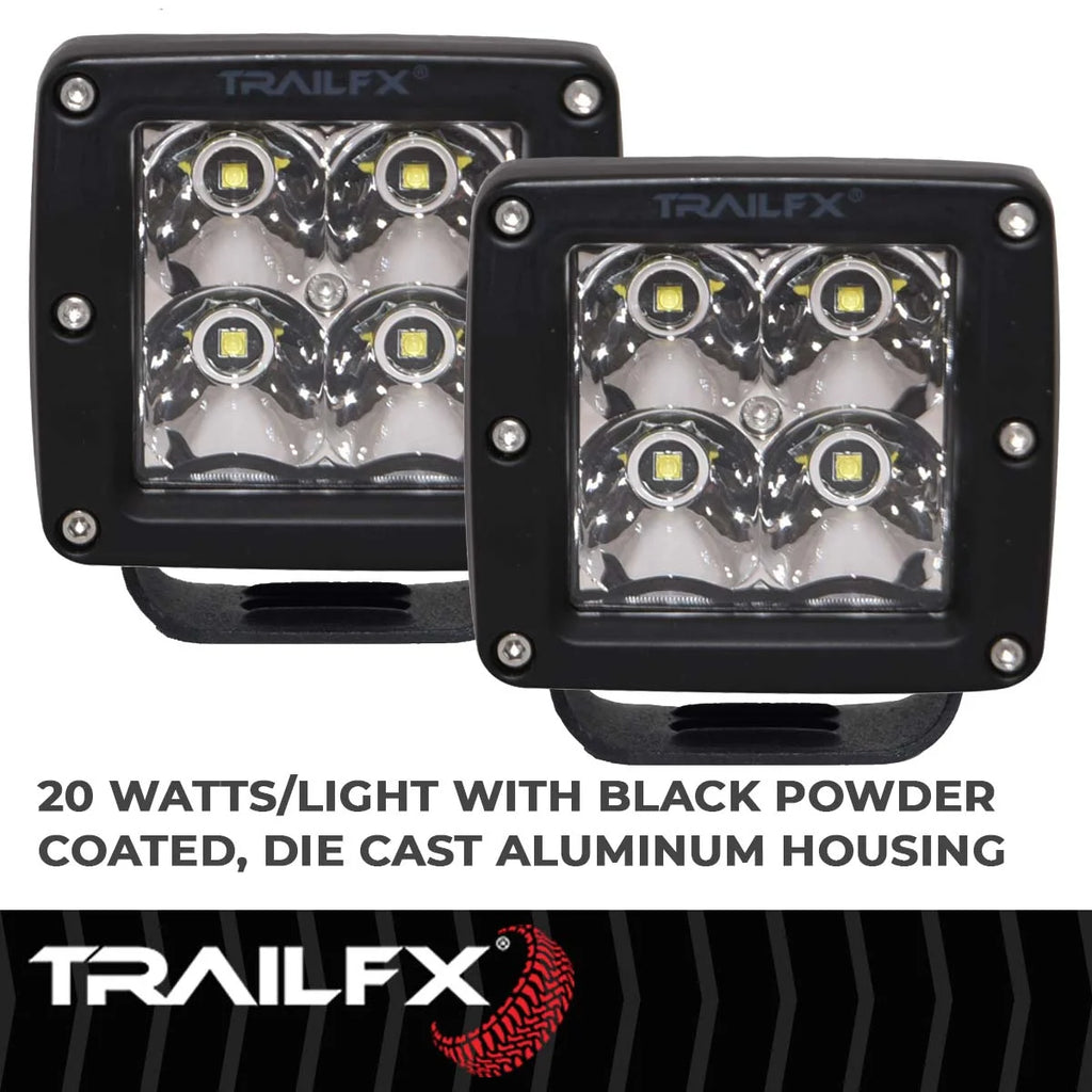 TrailFX With Wiring Harness/ Bottom Mounting Hardware 2X2CSPPR - Installation View
