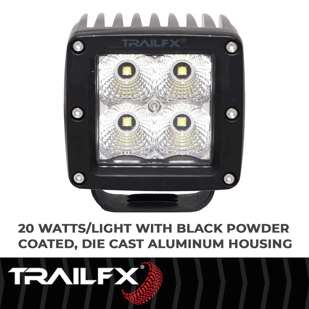 TrailFX With Wiring Harness/ Btm Mnt Hrd 2X2CF - Installation View