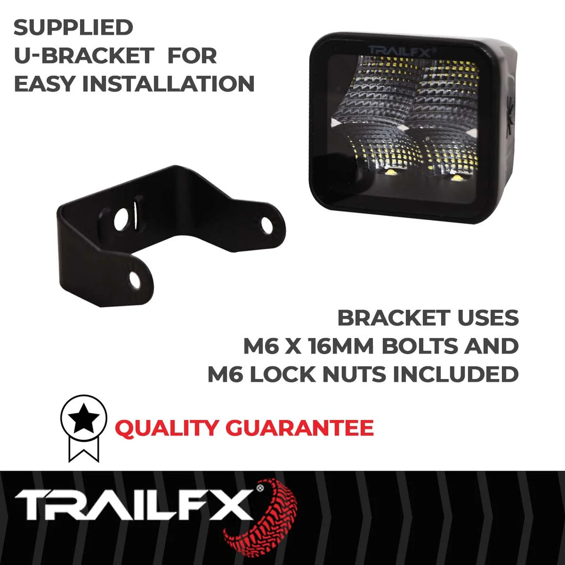TrailFX With Wiring Harness/ Btm Mnt Hrd 2X2CFBK - Additional View 6