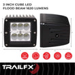 Load image into Gallery viewer, TrailFX With Wiring Harness/ Btm Mnt Hrd 3X2CF - Side View