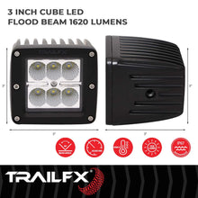 Load image into Gallery viewer, TrailFX With Wiring Harness/ Btm Mnt Hrd 3X2CF - Side View