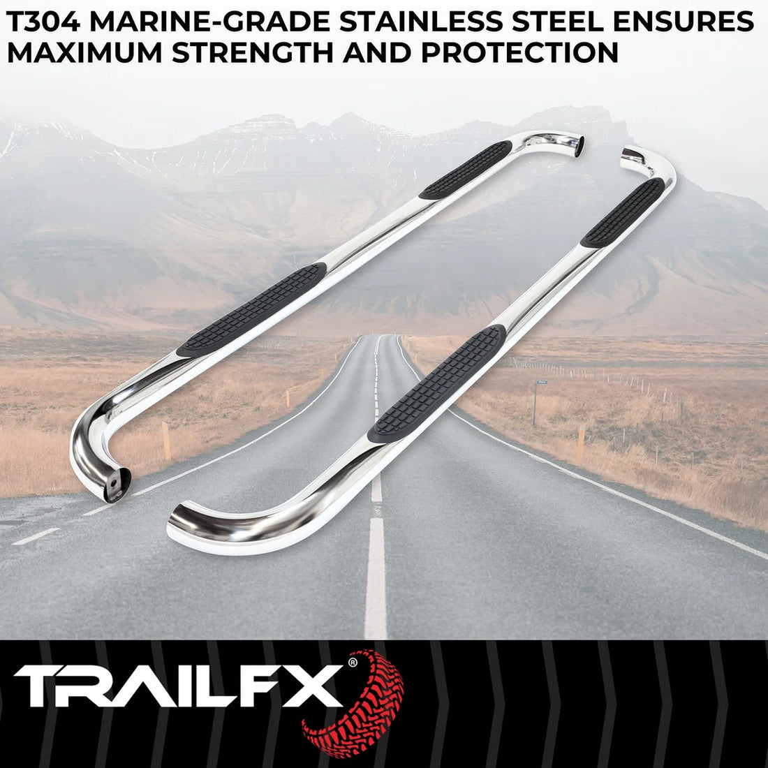 TrailFX Without End Caps A0063S - Side View